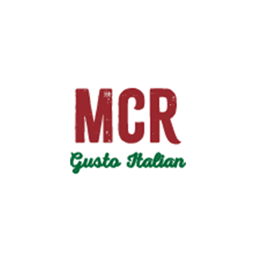 MCR Gusto Italian logo.